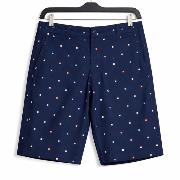 Walter Hagen Other - Walter Hagen Performance 11 PureFlex Golf Shorts Navy Geo 34 Waist 9" Inseam NEW